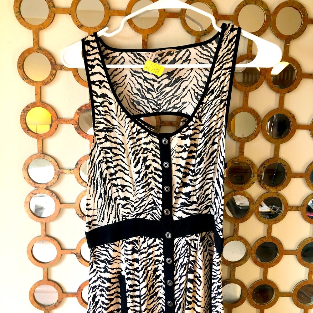 Last Chance - BCBGeneration Zebra Print Mini Dress